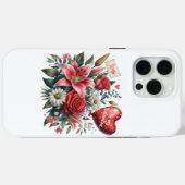 Be Mineバレンタインフローラ/ハート Case-Mate iPhoneケース (裏面 (横))