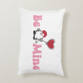 Be Mine格言とハートバルーン アクセントクッション (裏面(縦))