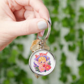 「Be Mine」のキューピッド バレンタインデー キーホルダー (手)