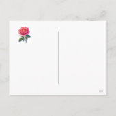 「Be Mine」のキューピッド バレンタインデー シーズンポストカード (裏面)