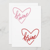 BE MINE  アドバイスカード (正面/裏面)