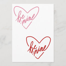 BE MINE  アドバイスカード