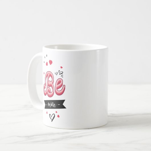 Be mine コーヒーマグカップ (正面左)