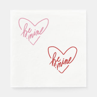 BE MINE スタンダードランチョンナプキン