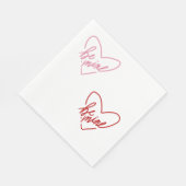 BE MINE  スタンダードランチョンナプキン (角)