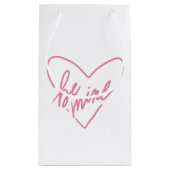 BE MINE  スモールペーパーバッグ (裏面)