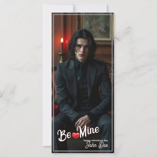 Be Mine - ダークロマンティックバレンタインポートレートアート (正面)