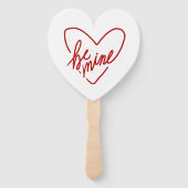 BE MINE  ハンドファン (裏面)