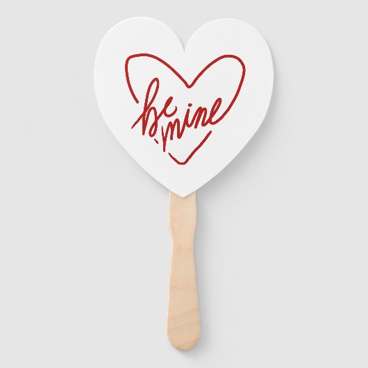 BE MINE  ハンドファン (裏面)