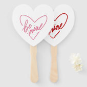 BE MINE ハンドファン (正面&裏面)