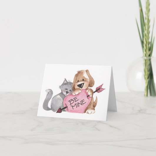 Be Mine – バレンタインカード シーズンカード (正面)