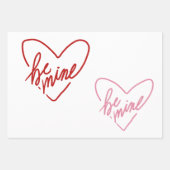 BE MINE ラッピングペーパーシート (正面3)