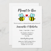 Be Mine - リハーサルディナーのご案内 招待状 (正面/裏面)