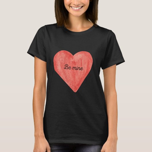 『Be Mine』女子シャツ Tシャツ (正面)