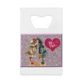 "Be Mine"甘い懐かしいバレンタイン クレジットカード栓抜き (裏面)