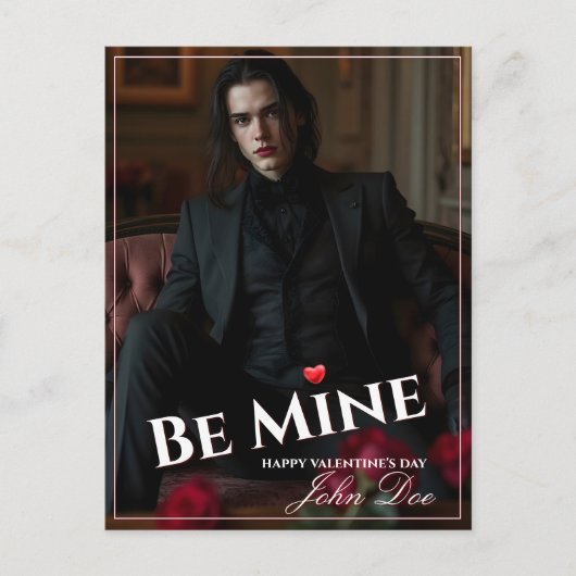 Be Mine – 静かなバレンタインの誓い ポストカード (正面)