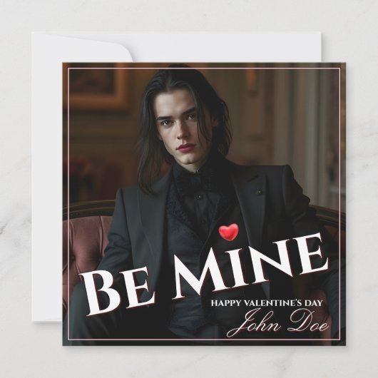 Be Mine – A Quiet Valentine’s Promise ノートカード (正面)
