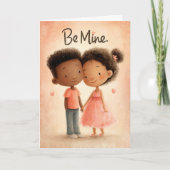 Be Mine Always Valentine Card カード (正面)