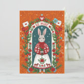 Be Mine Bunny Valentine Card シーズンカード (スタンド正面)