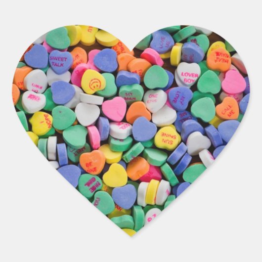 Be Mine Candyハートスタンプ – Valentine Day ハートシール (正面)