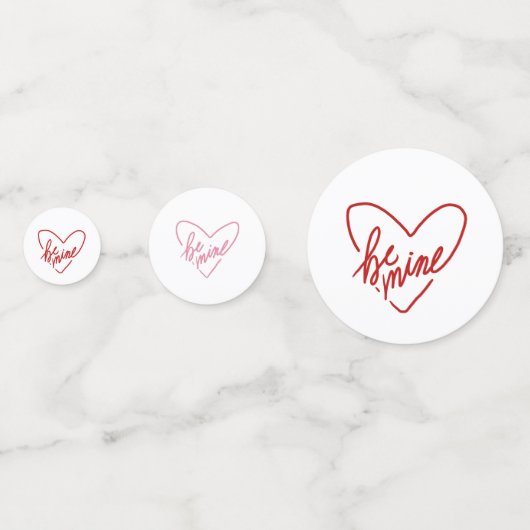 BE MINE CONFETTI  コンフェッティ (裏面)