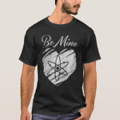 Be Mine Cosmos ATOMコインValentine Crypto Token HO Tシャツ (正面)