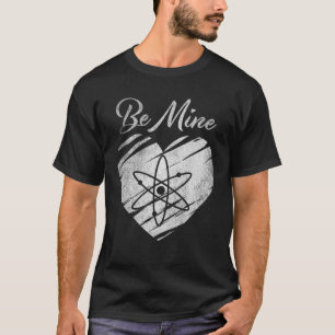 Be Mine Cosmos ATOMコインValentine Crypto Token HO Tシャツ