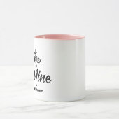 Be Mine Happy Valentines Day Mug - Romantic マグカップ (中央)