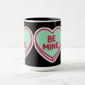 Be Mine Heart Cute Valentine Women’s Coffee Mug マグカップ (中央)