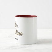 Be Mine Mug - Custom Name Romantic Gift マグカップ (中央)