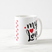 Be Mine My Love Valentine Special コーヒーマグカップ (正面右)