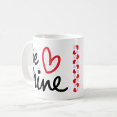 Be Mine My Love Valentine Special コーヒーマグカップ (正面左)