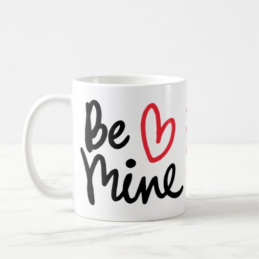 Be Mine My Love Valentine Special コーヒーマグカップ (左)