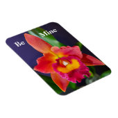 Be Mine Orange Orchidフレキシブル磁石 マグネット (右側)