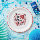 Be Mine Paper Plate ペーパープレート (パーティー)