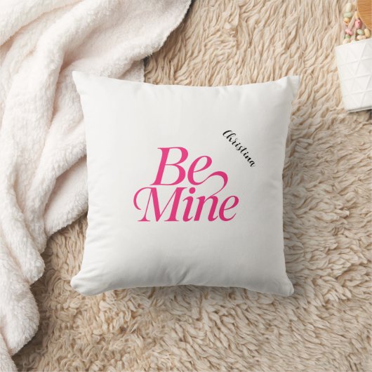 Be Mine Personalised クッション (ブランケット)