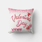 Be Mine Throw Pillow クッション (正面)