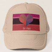 Be Mine Valentine反射ハート キャップ (正面)