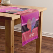 Be Mine Valentine反射ハート ショートテーブルランナー (インサイチュ)