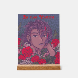 Be mine Valentine アクリルサイン