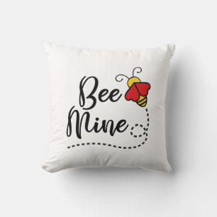 Be Mine Valentine Love Bee クッション