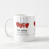 Be Mine Valentine Mug コーヒーマグカップ (左)