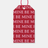 Be Mine Valentine’s Day Gift – Romantic Love  ギフトタグ (正面)
