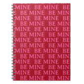 Be Mine Valentine’s Day Gift – Romantic Love  ノートブック (正面)