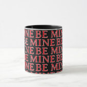 Be Mine Valentine’s Day Gift – Romantic Love  マグカップ (中央)
