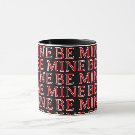 Be Mine Valentine’s Day Gift – Romantic Love  マグカップ (中央)