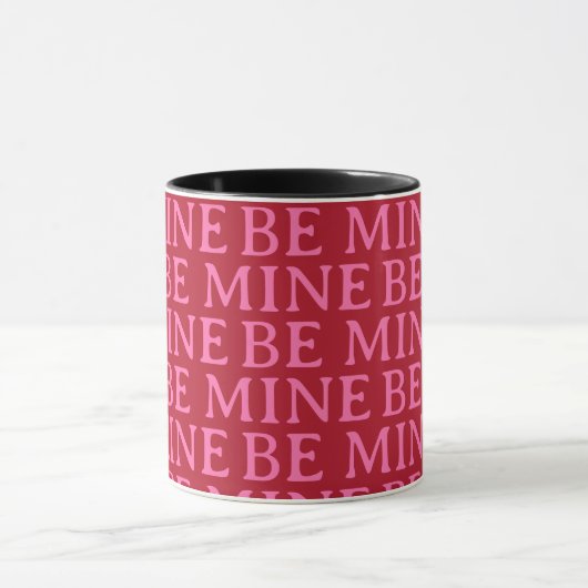 Be Mine Valentine’s Day Gift – Romantic Love  マグカップ (中央)