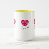 Be Mine Valentine shirt |Rose with Heart Love マグカップ (中央)