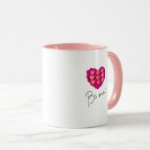 Be Mine Valentine shirt |Rose with Heart Love マグカップ (正面右)