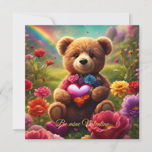 Be mine Valentine Teddy 1 (正面)